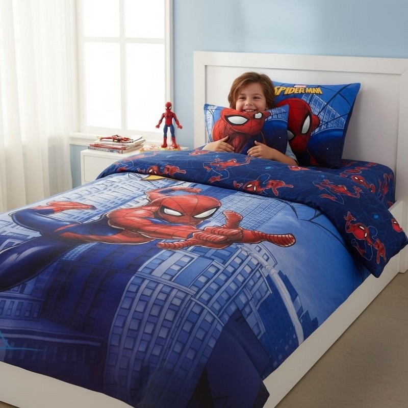 Parure de lit Spider-Man sous licence officielle