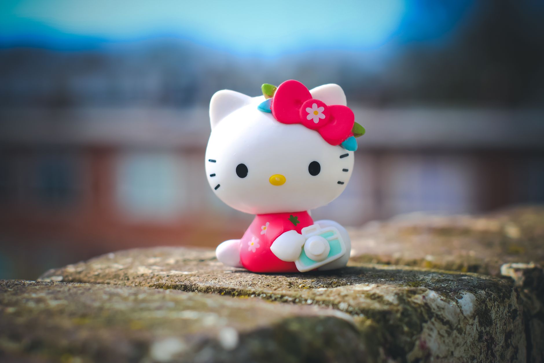Trousse de toilette de voyage Kuromi, univers Hello Kitty