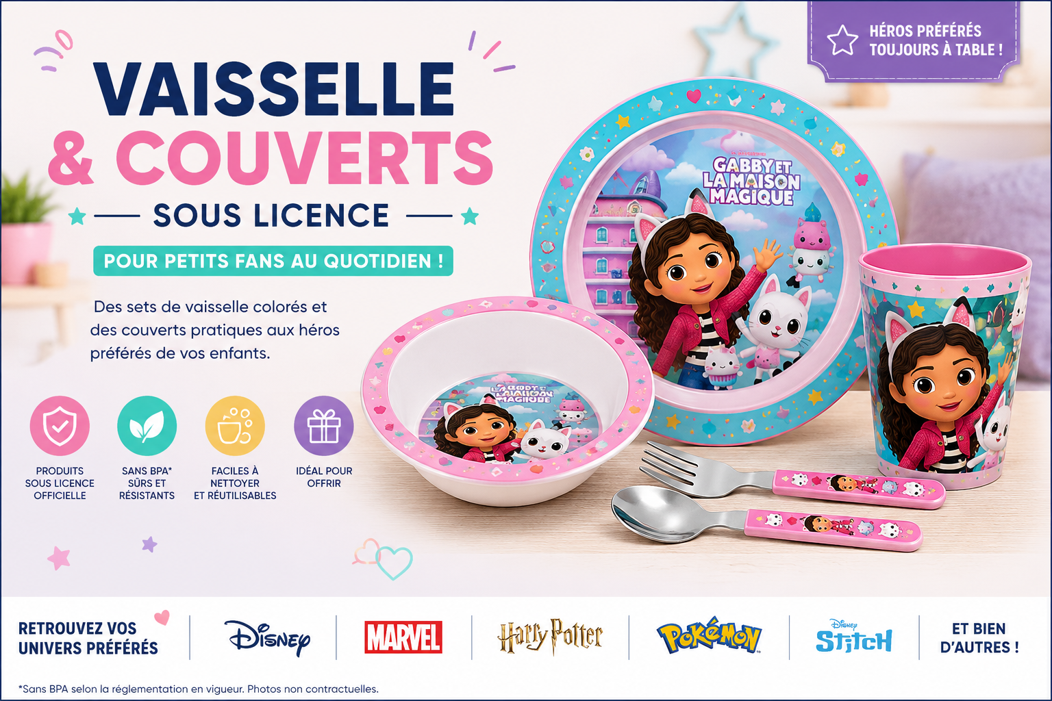 banniere-vaisselle-sous-licence-officielle