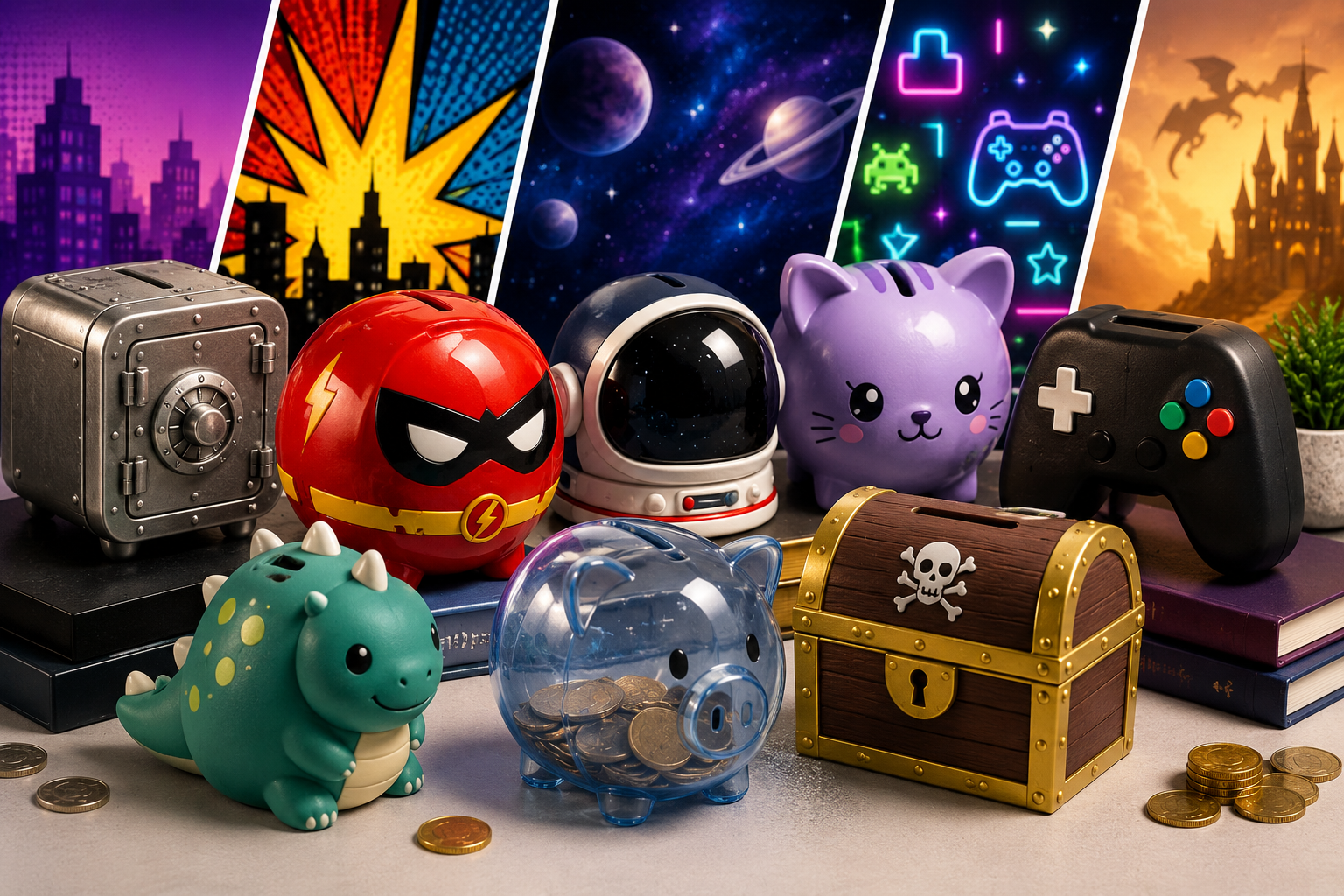 Tirelire métallique Dragon Ball Super – 15 cm