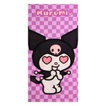 serviette-hello-kitty-kuromi-heart-70x140-1