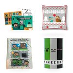 assortiment-minecraft-carnet-chemise-tirelire-housse-de-coussin