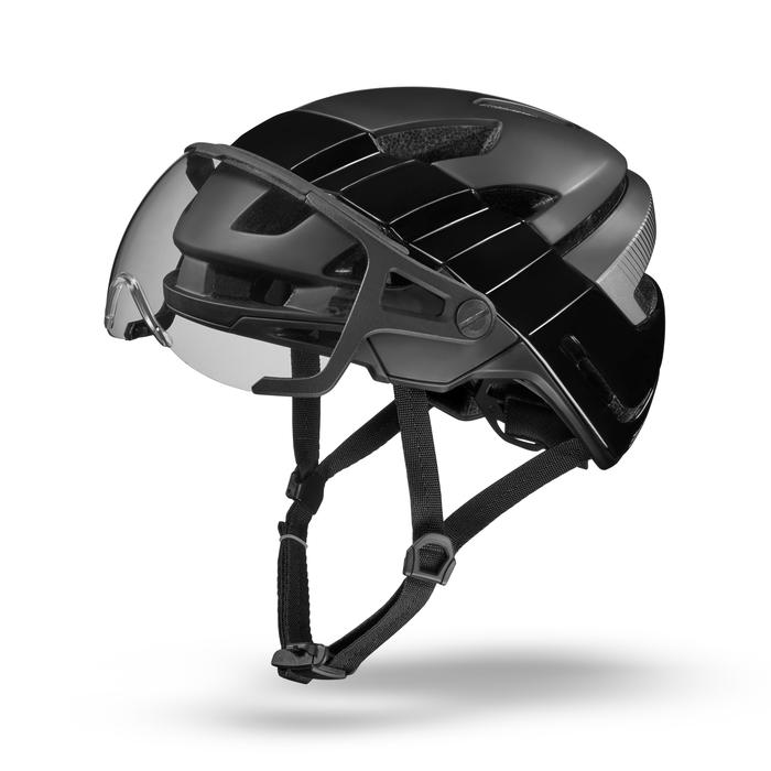casque de trottinette avec visiere photochromique 2