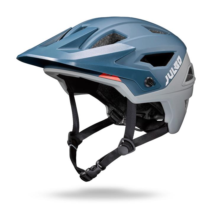 casque de trottinette avec visiere pas cher bleu
