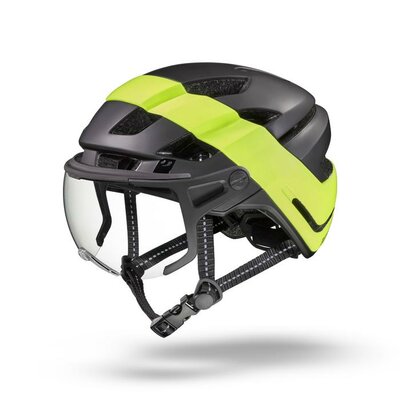 casque de trottinette avec visiere