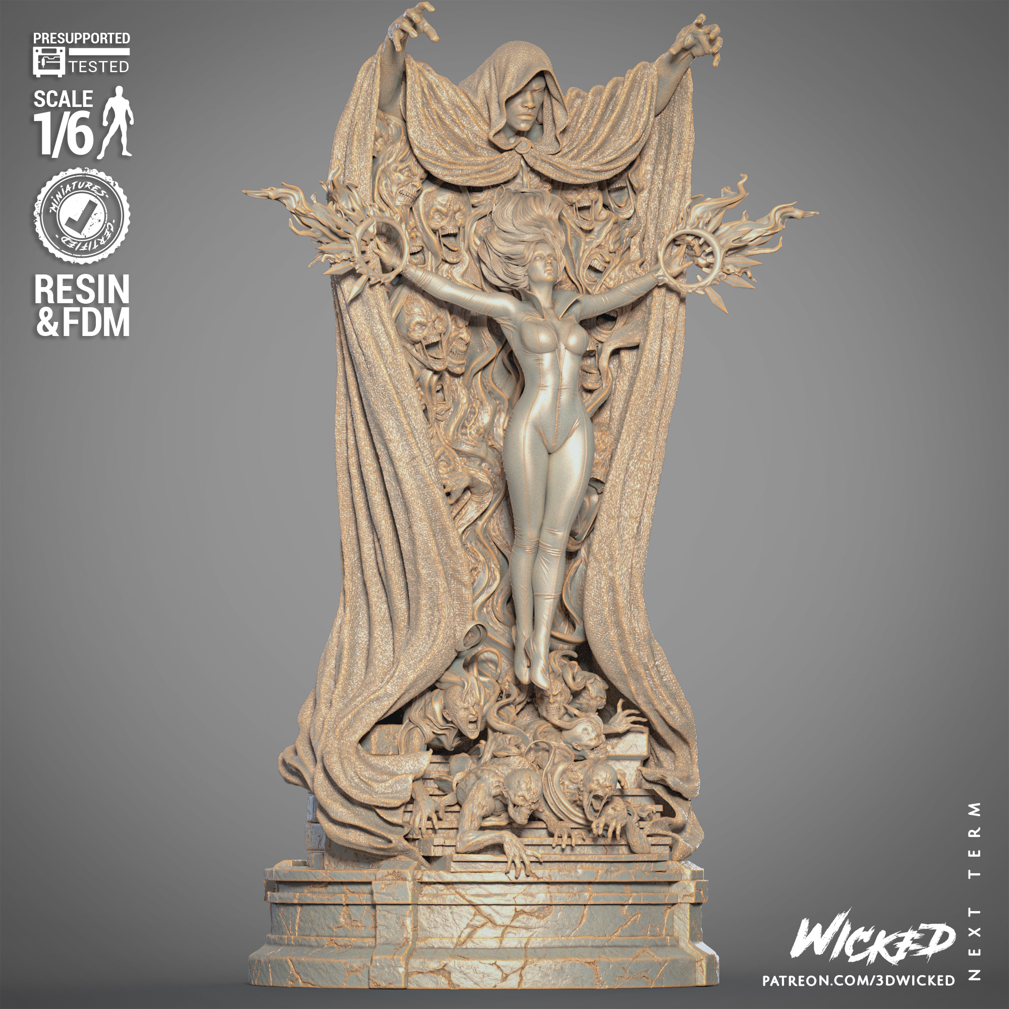 021525 Wicked-CLoak and Dagger Diorama Image 002