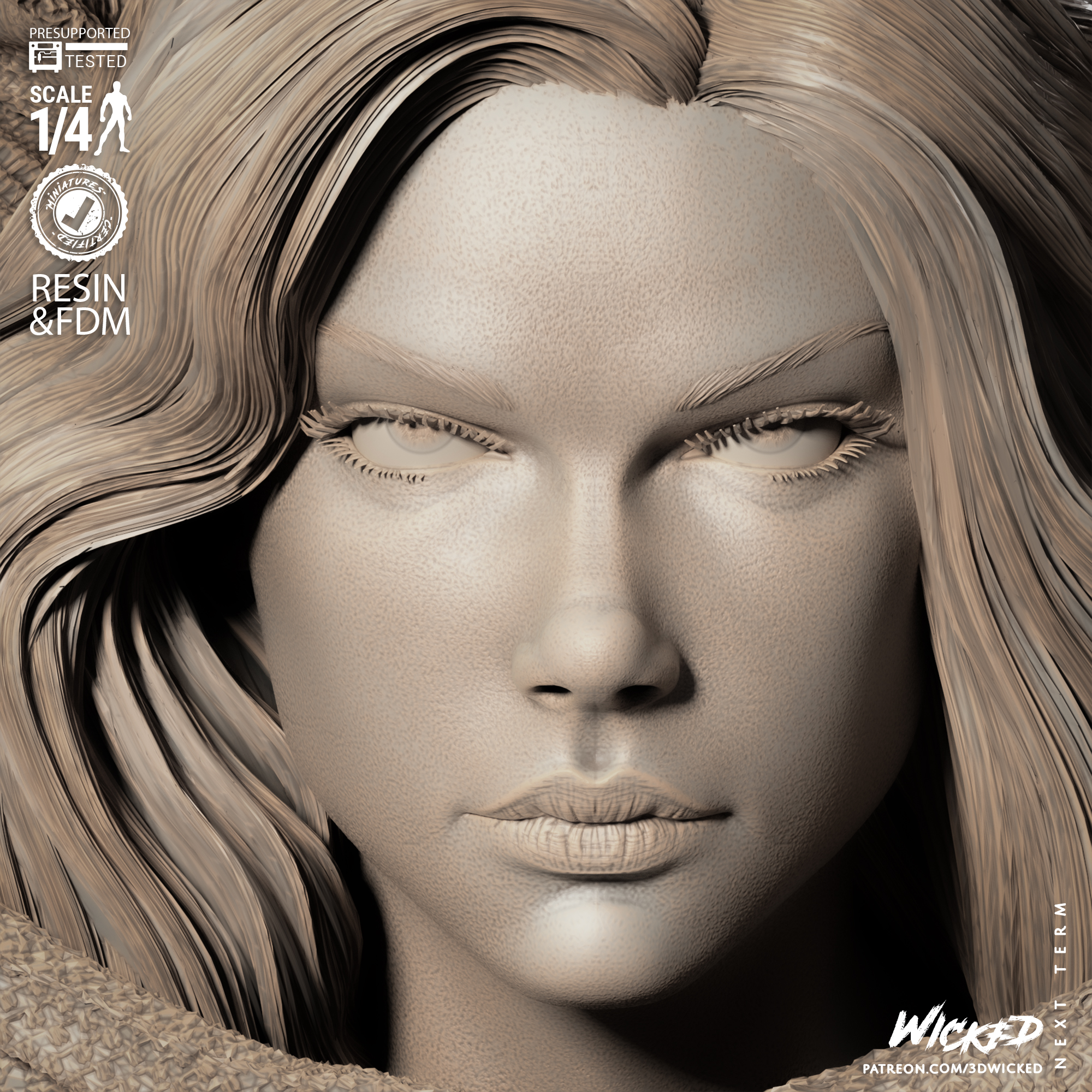 021825 WICKED-Cloak and Dagger Bust Image 010