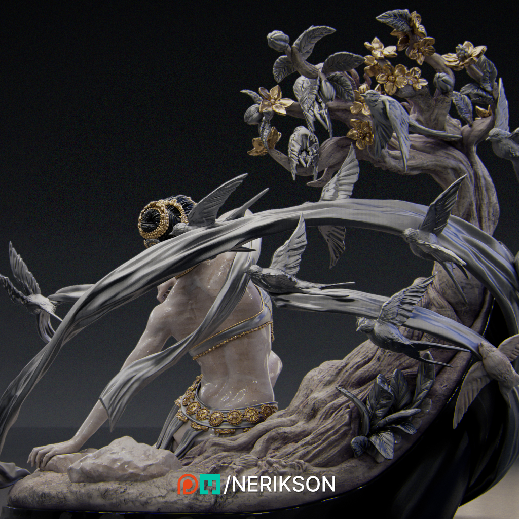 Character Clay Render-2