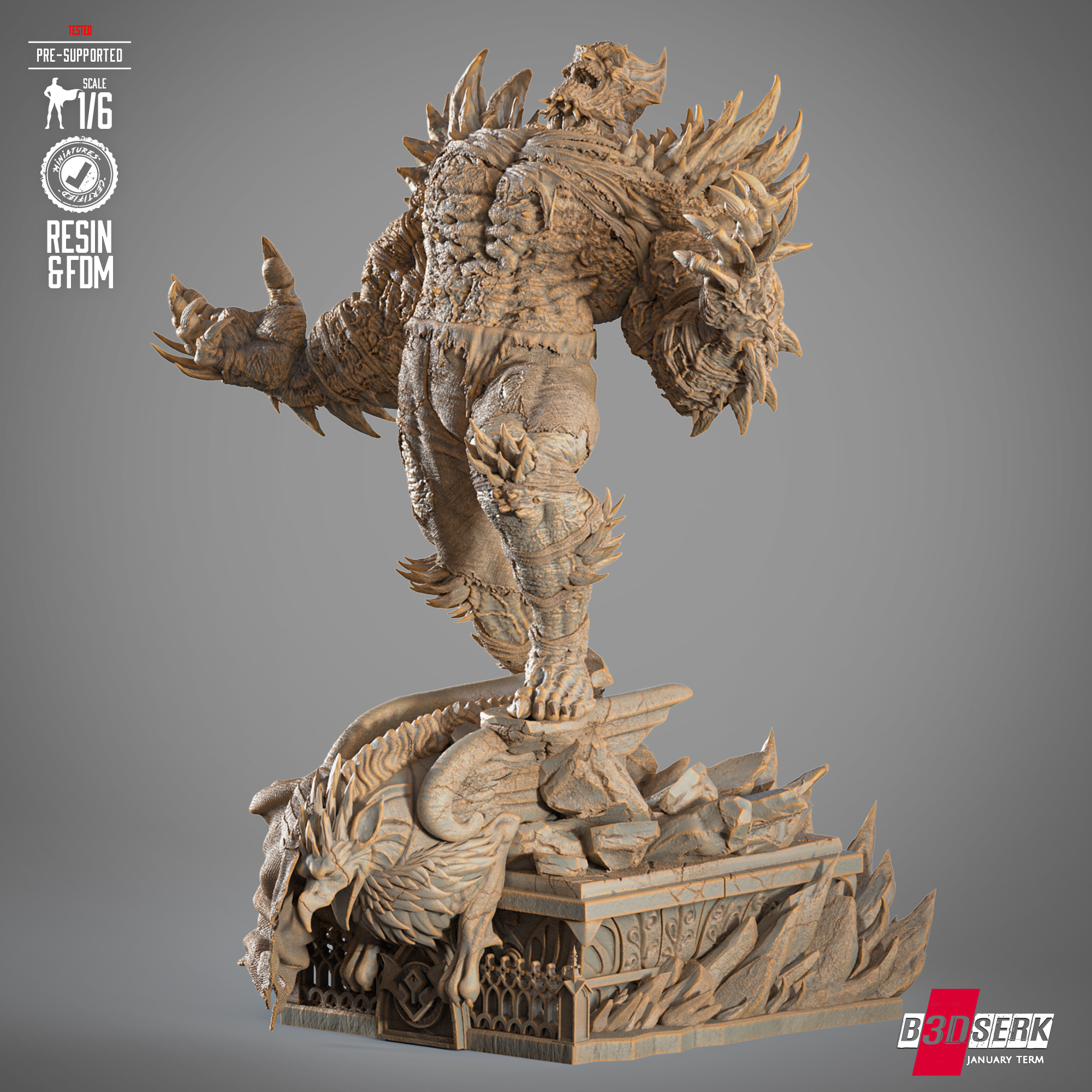 013025 B3DSERK-Devastator Sculpt Image 006