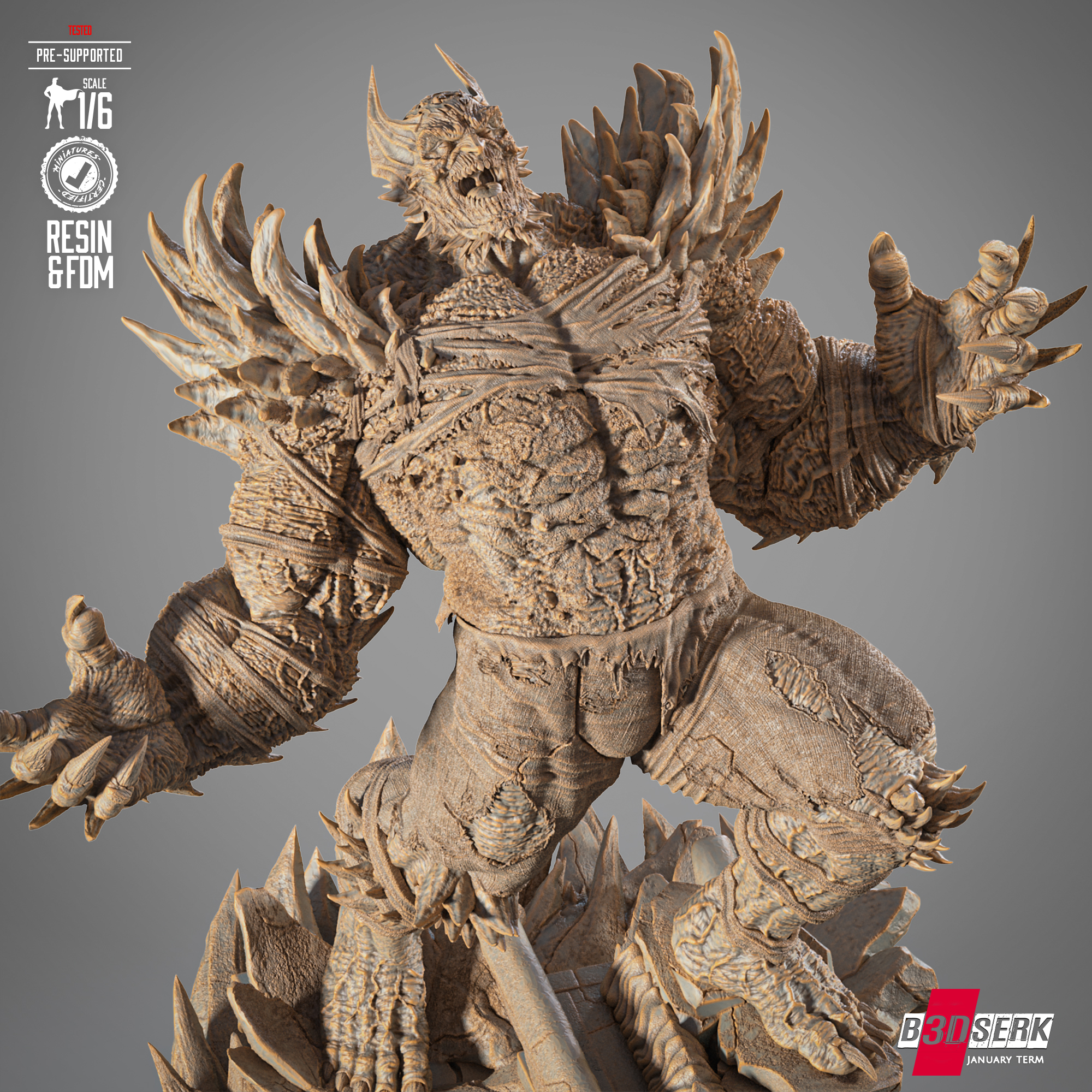 013025 B3DSERK-Devastator Sculpt Image 002