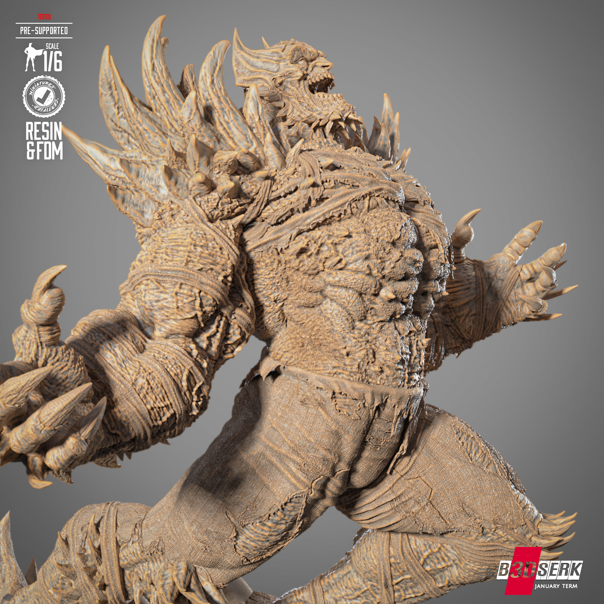 013025 B3DSERK-Devastator Sculpt Image 009