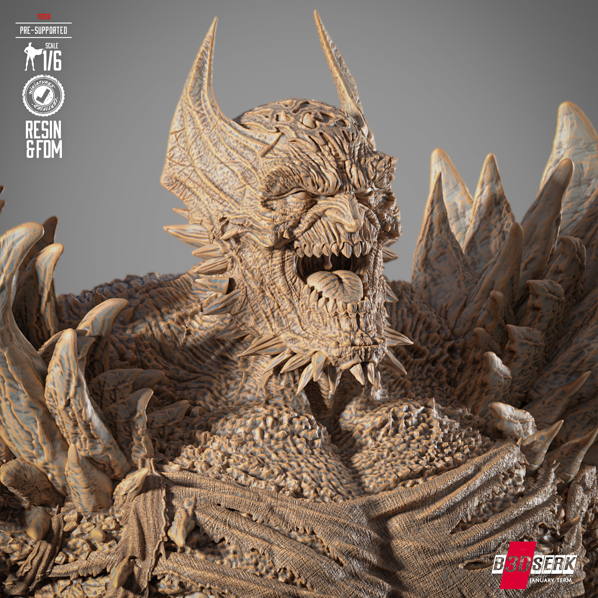 013025 B3DSERK-Devastator Sculpt Image 007