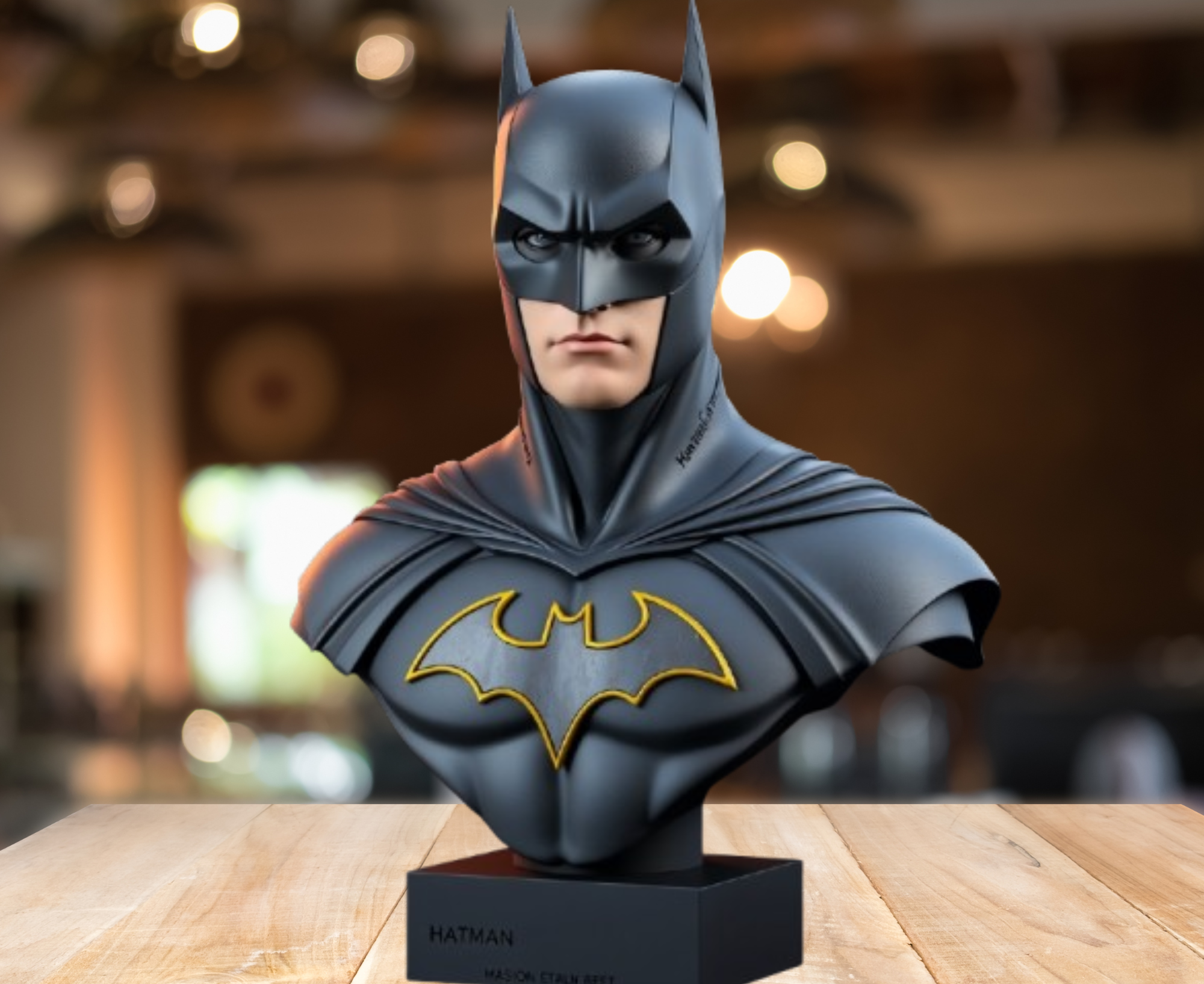 House-of-Magic-3D - Batman Bust