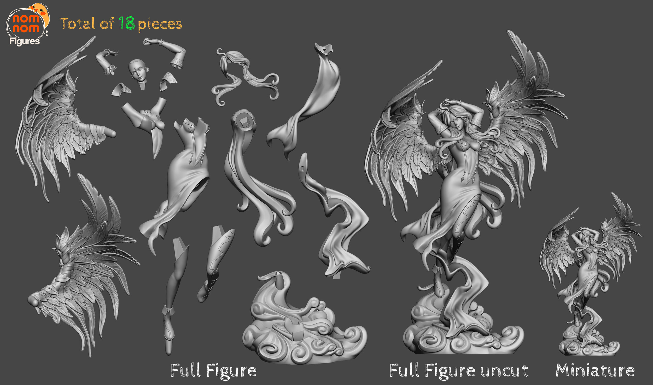pieces