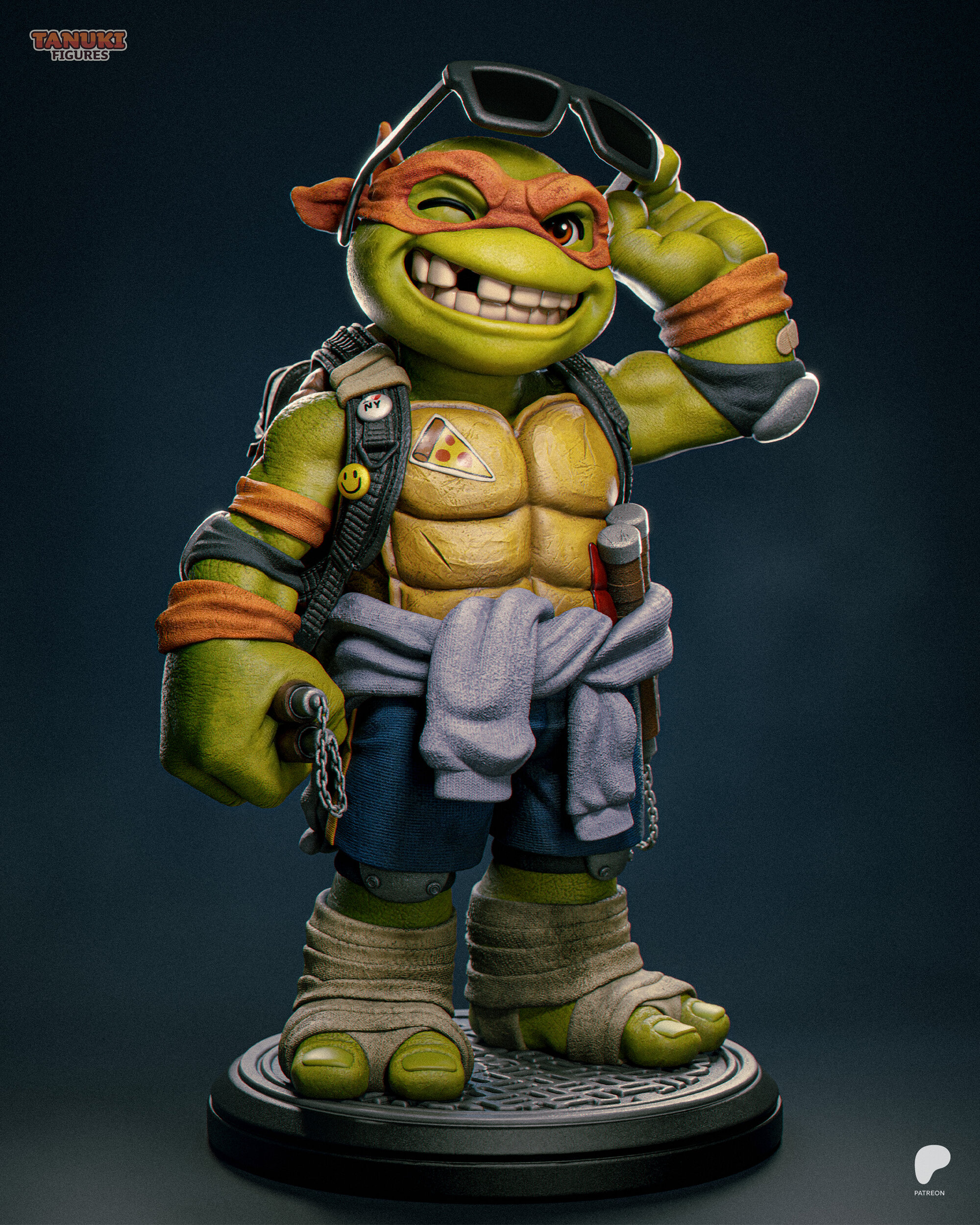 Michelangelo_TanukiFigures_01