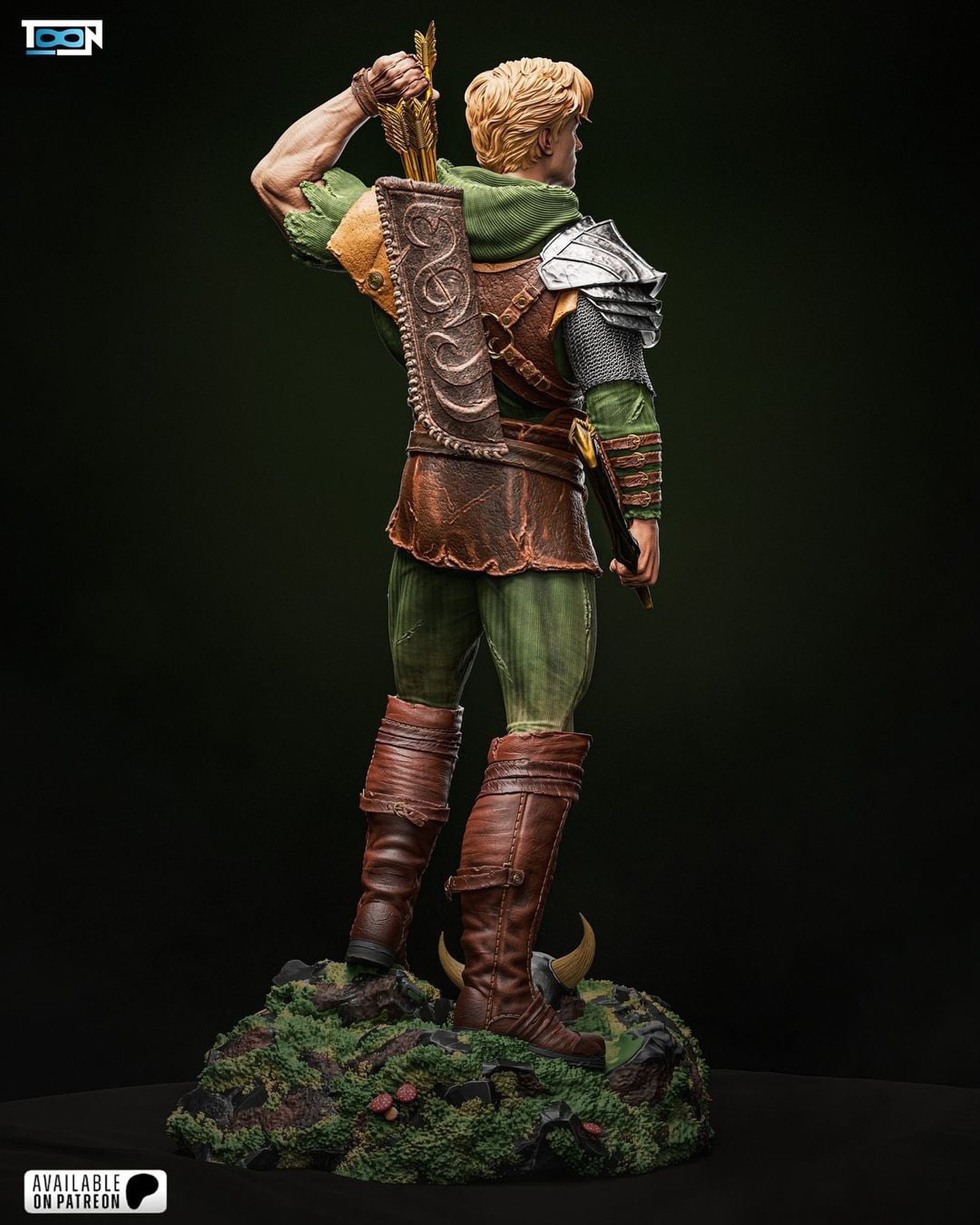 Hank from Dungeons and Dragons- 3D Print Model 4