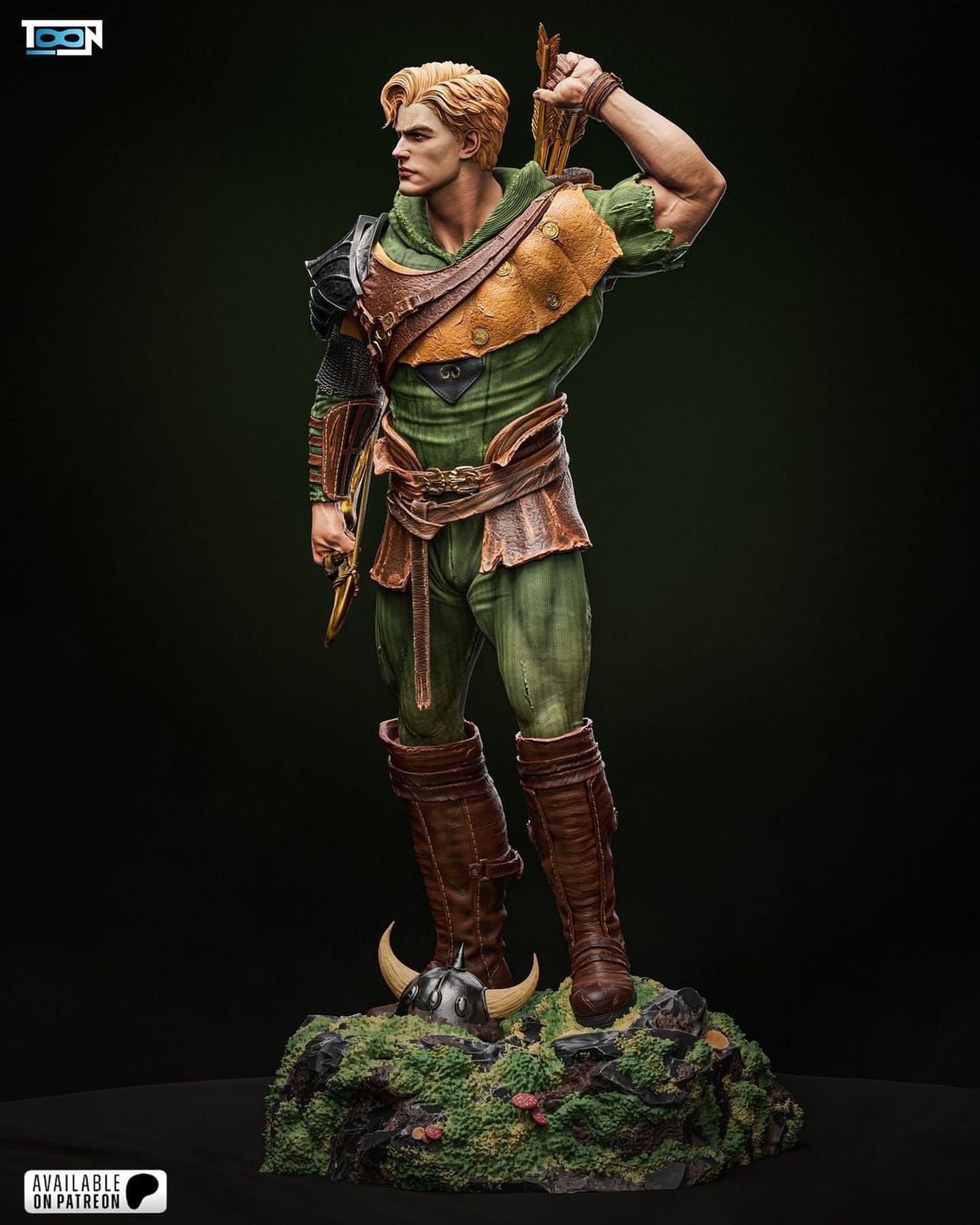Hank from Dungeons and Dragons- 3D Print Model 2