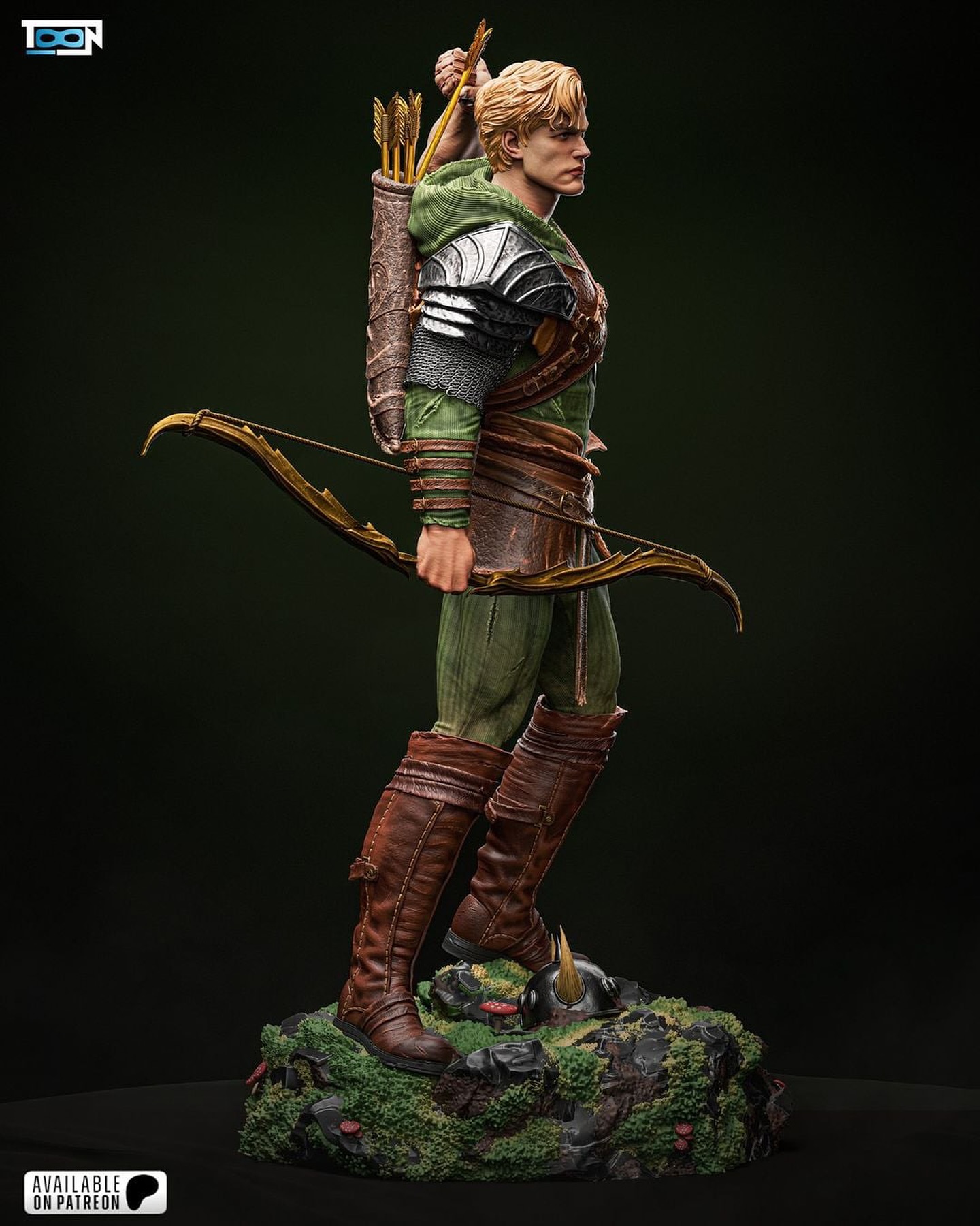 Hank from Dungeons and Dragons- 3D Print Model 3