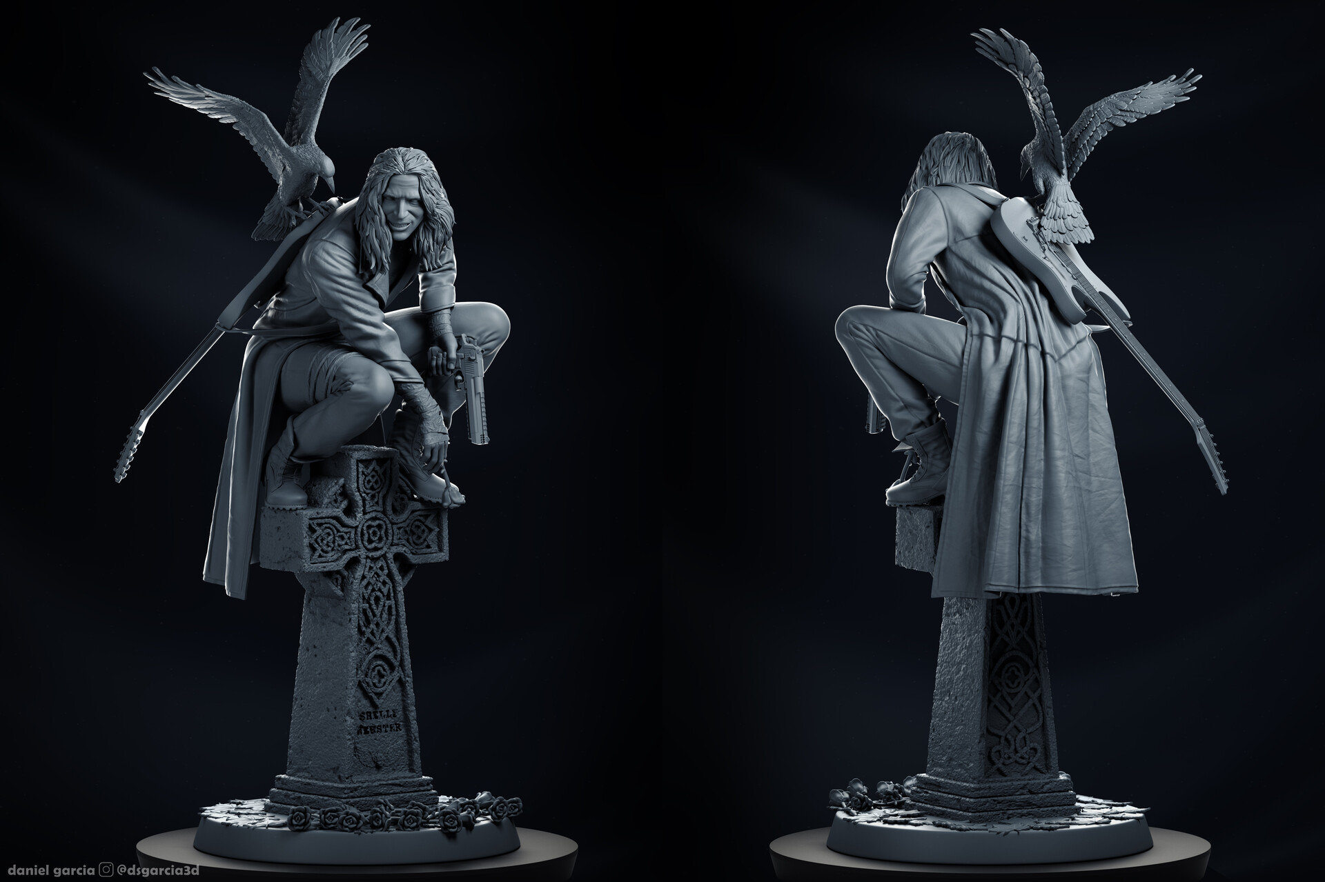 daniel-garcia-dsgarcia3d-crow-clay1