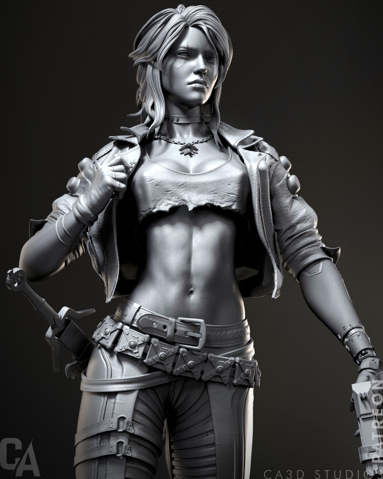 Ciri – version Cyberpunk