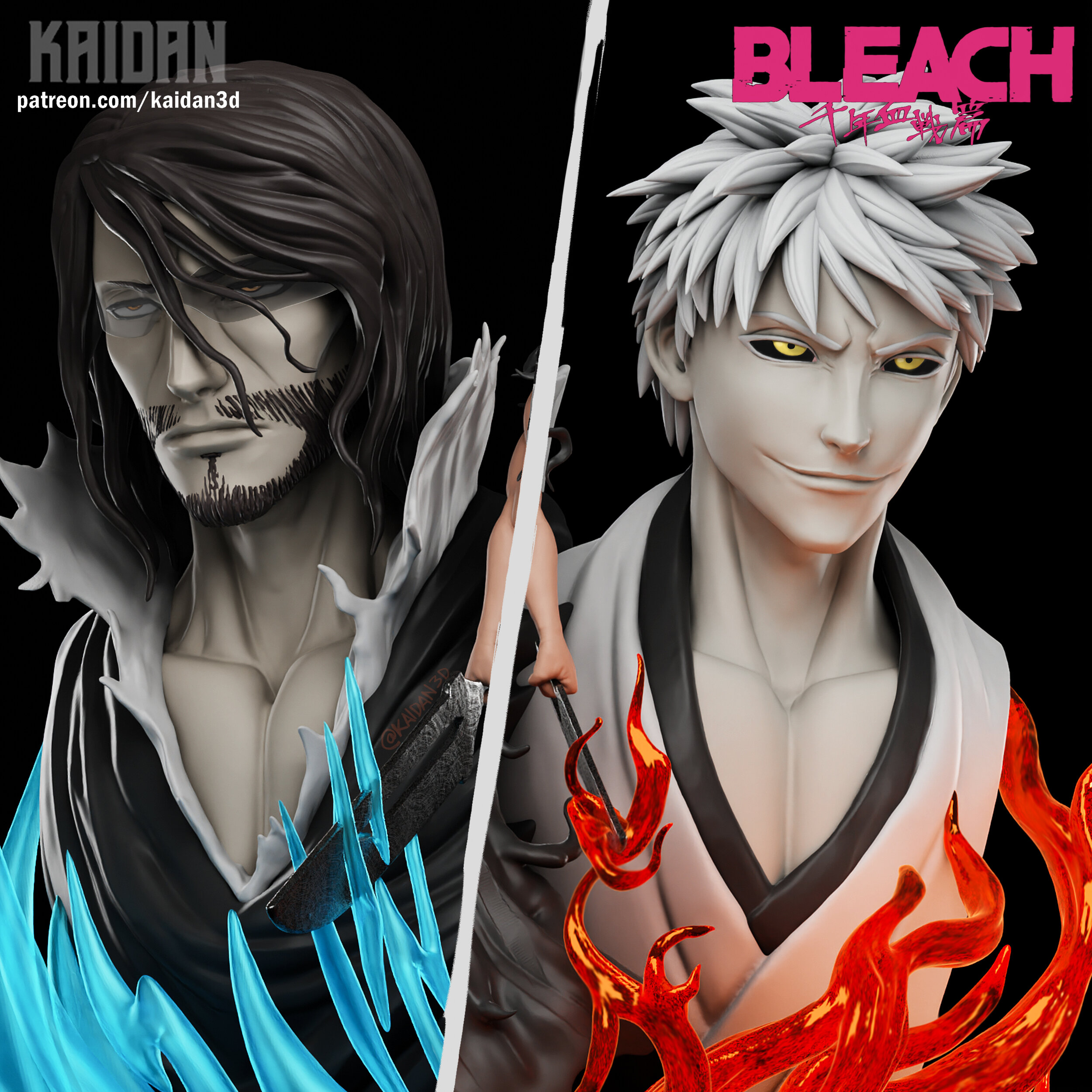 3)ZANGETSU AND WHITE