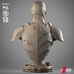 021925 B3DSERK-Bluebeetle Bust Image 006