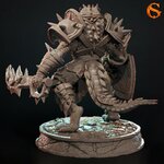 Crackle-Tooth, Human Were-Crocodile Fighter 02