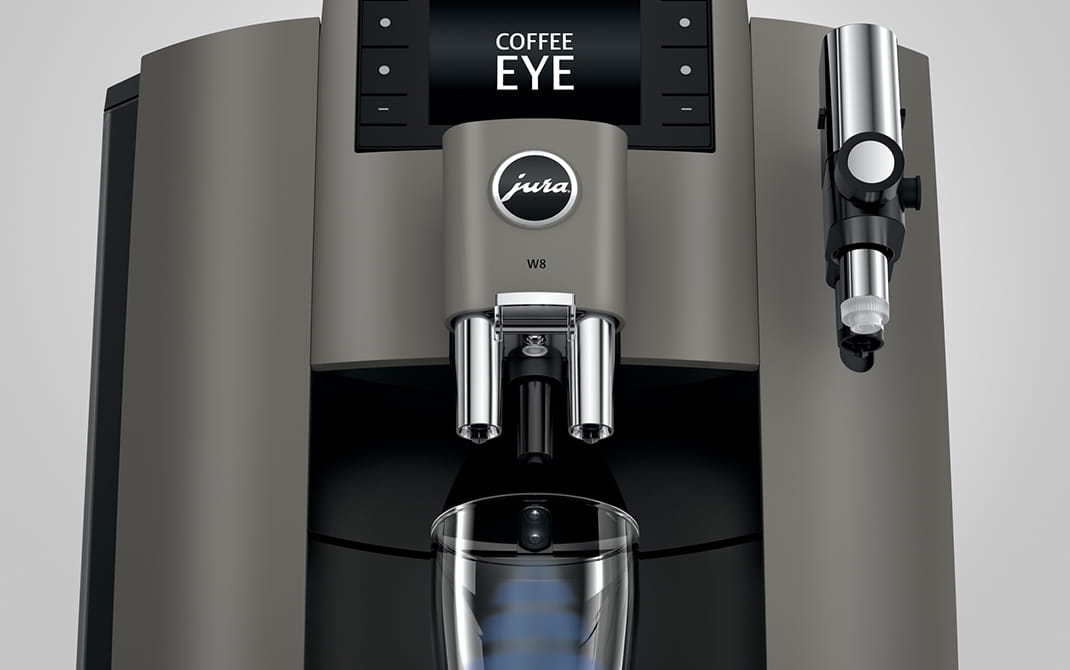 Écran couleur et Coffee Eye de la JURA W8