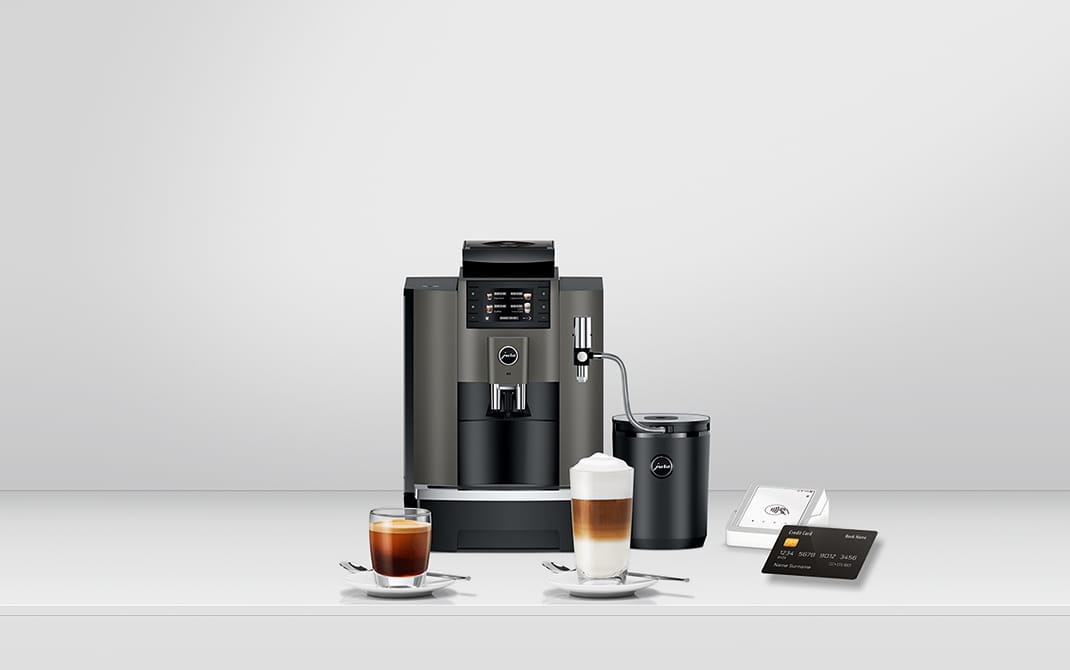 Solutions de paiement compatibles avec la JURA W8