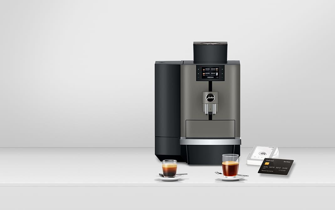 Solutions de paiement compatibles avec la JURA X4