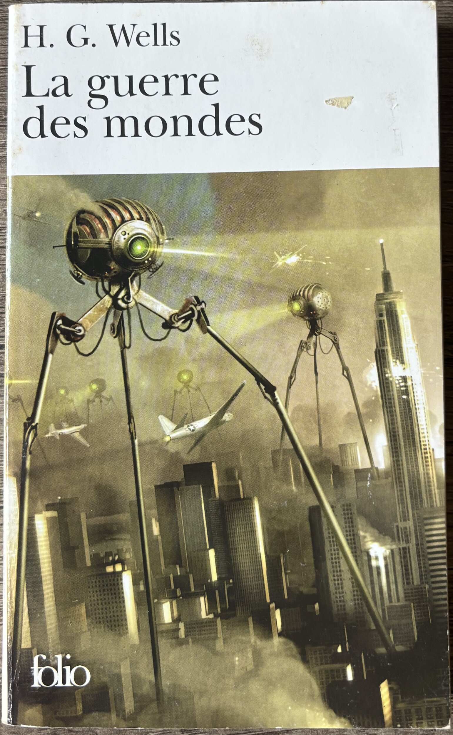 La Guerre des mondes — H. G. Wells