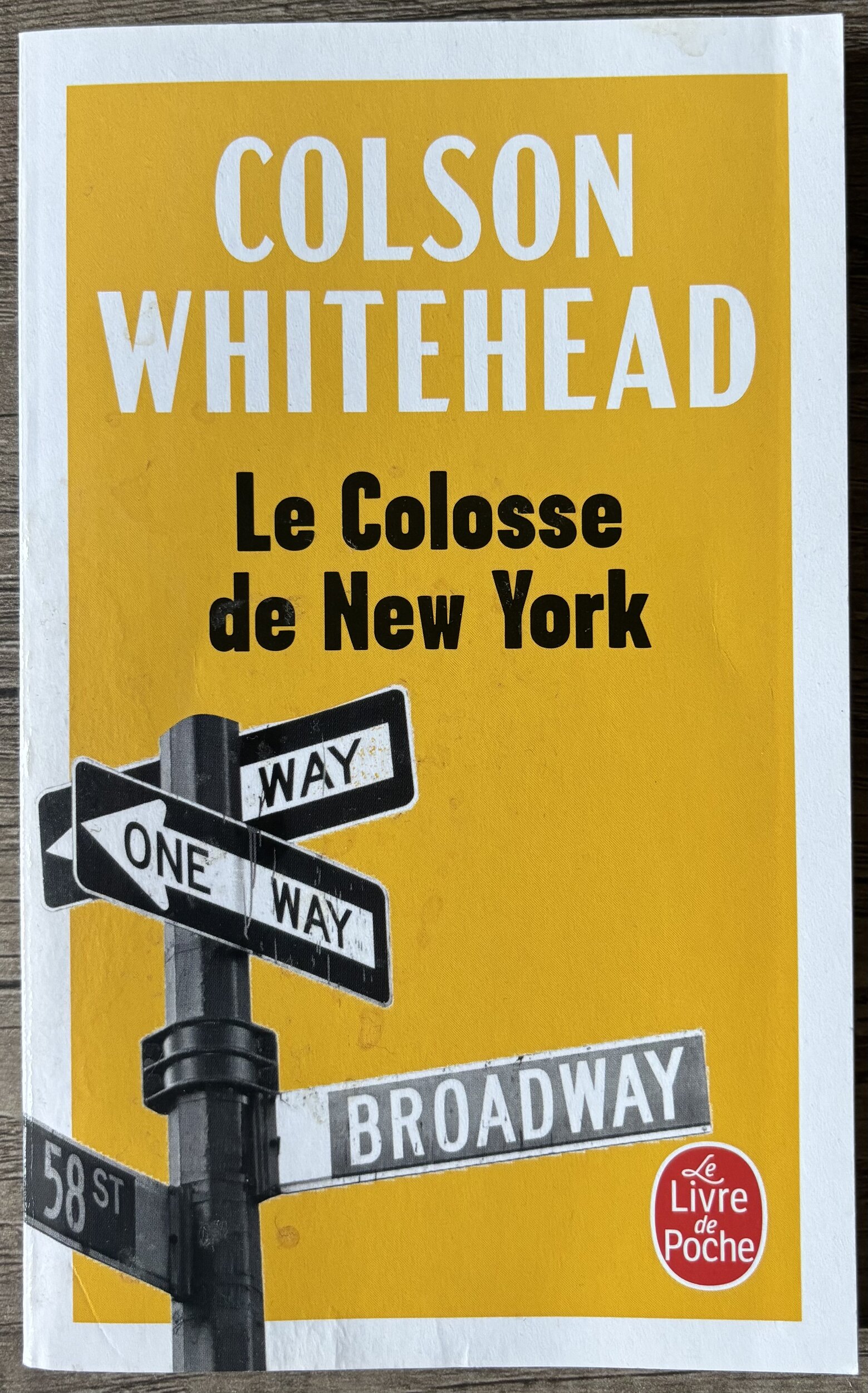 Le Colosse de New York — Colson Whitehead