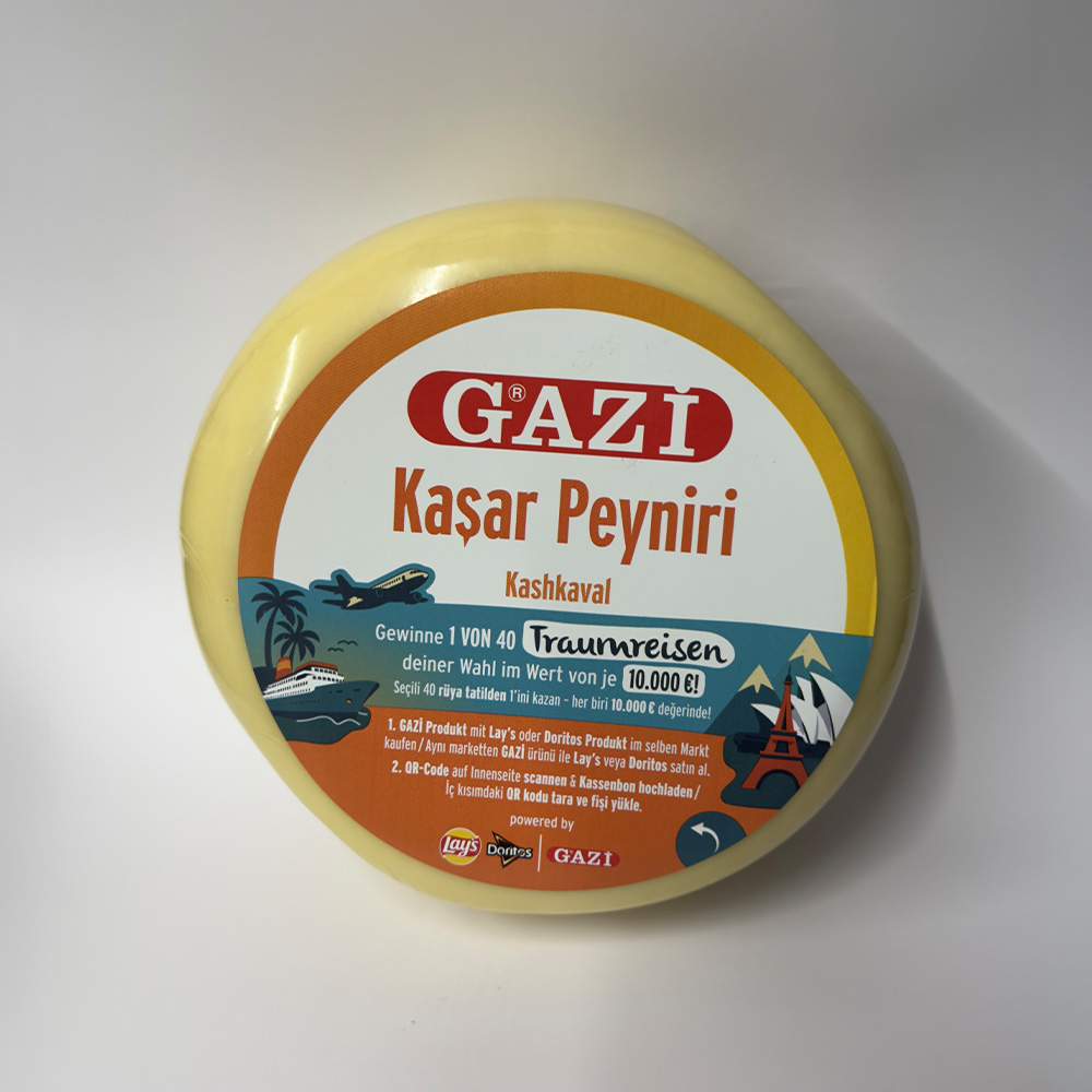 Gazi Kaşar Peyniri – 800 g