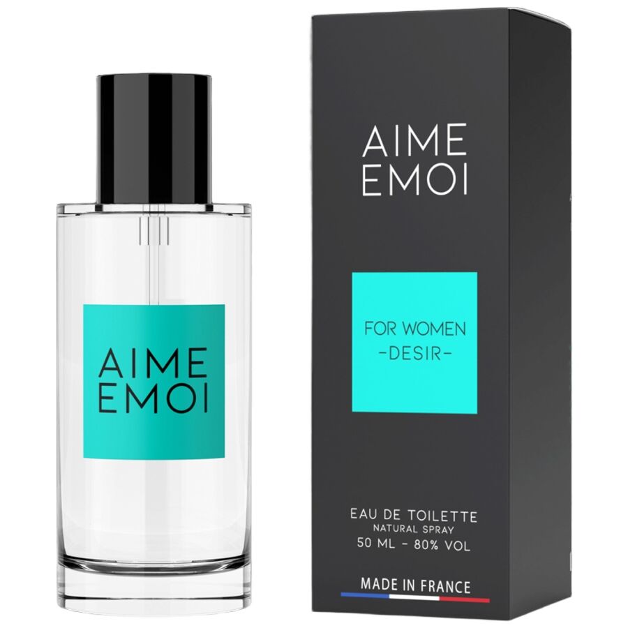 eau de toilette aux phéromones pour femme Ruf Aime Emoi 50 ml, vue 1 sur 3