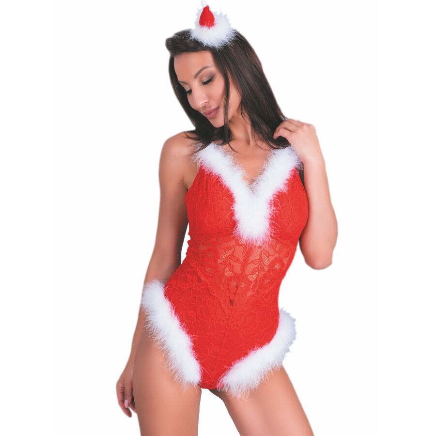 body de Noël Père Noël coquin S/M Livco Corsetti LC 90706, photo principale