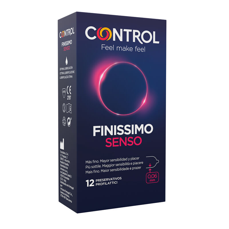 Préservatifs ultra fins Control Adapta Senso 12 unités, vue 1 sur 2