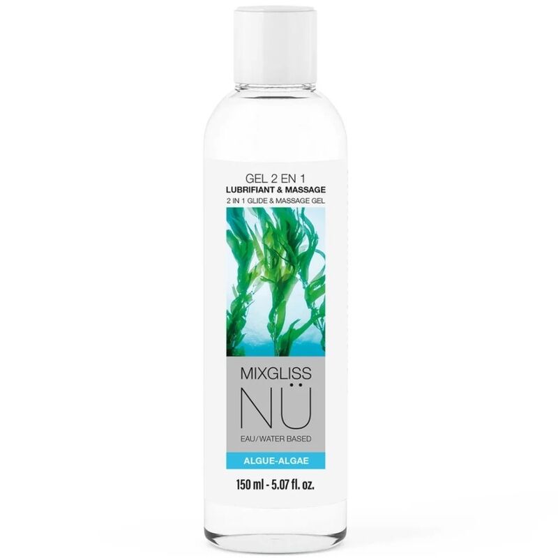 gel lubrifiant et de massage 2 en 1 Nuru aux algues Mixgliss Nü 150 ml