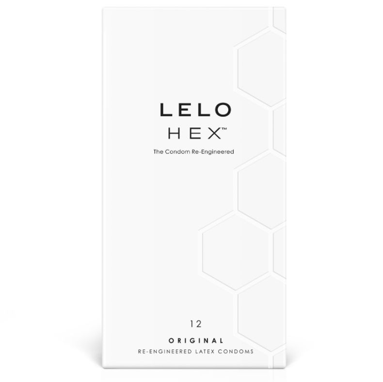 Préservatifs Lelo Hex structure hexagonale 12 unités, vue 1 sur 5