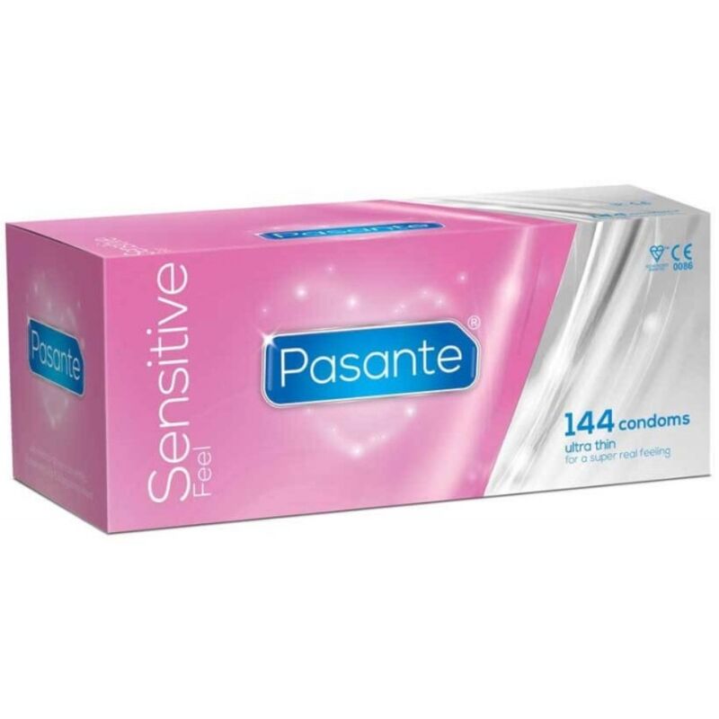 Préservatifs ultra fins Pasante Sensitive Feel 144 unités, vue 1 sur 5