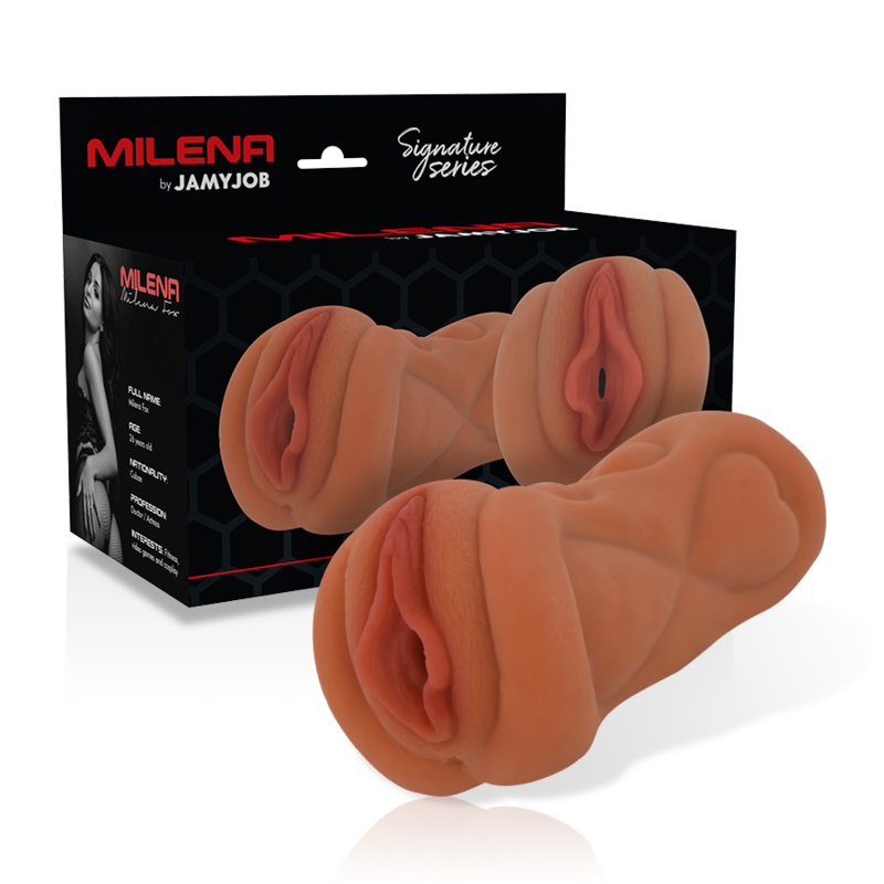Masturbateur vagin Jamyjob Signature Milena, vue 1 sur 9