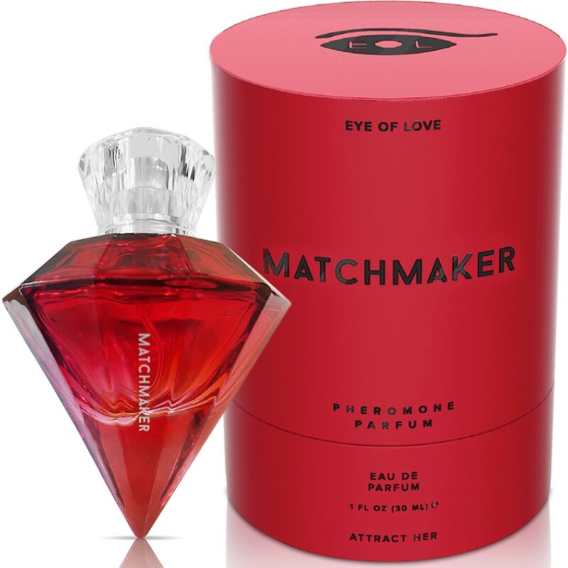 Parfum phéromones Eye of Love Red Diamond Attract Her 30 ml, vue 1 sur 6