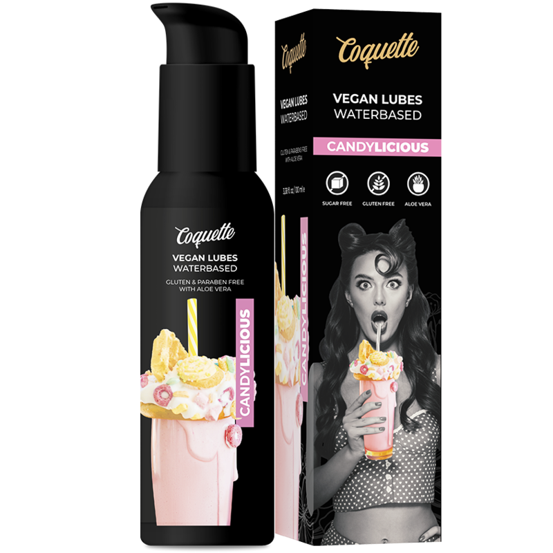lubrifiant vegan saveur candylicious 100 ml Coquette Chic Desire photo principale