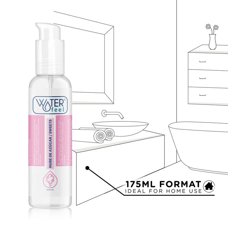 Lubrifiant comestible nuage de sucre Waterfeel 175 ml vue 3 sur 7