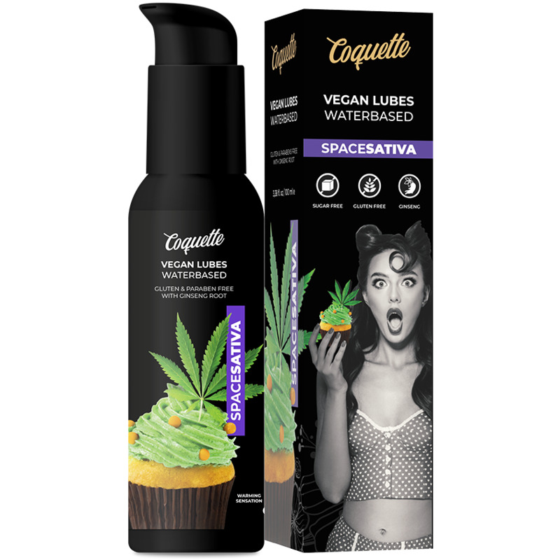 Lubrifiant vegan Space Sativa Coquette Chic Desire 100 ml vue 1 sur 3