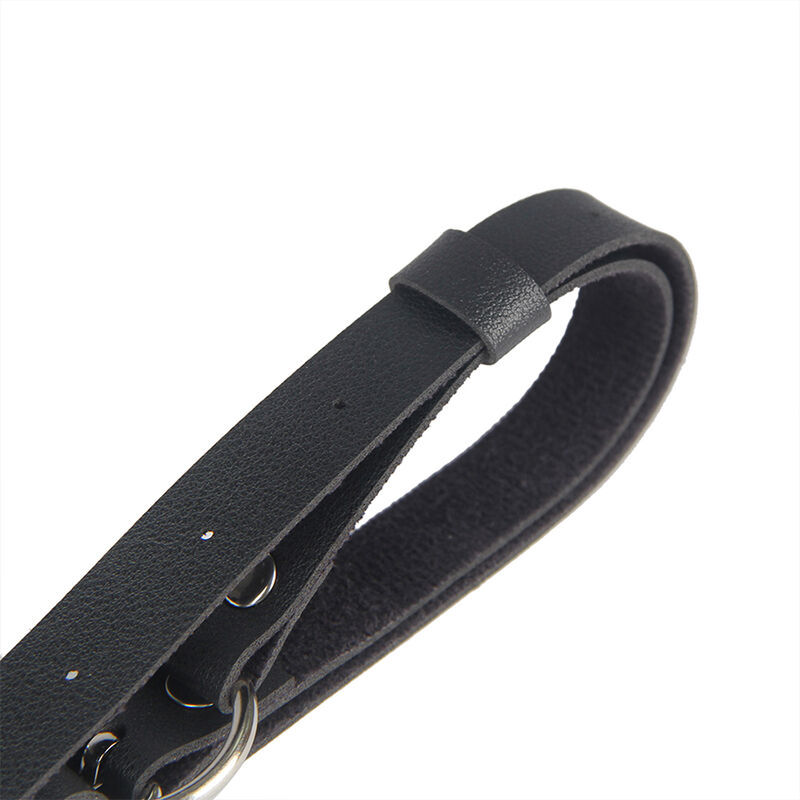 Harnais ceinture cuir noir à chaînes Subblime vue 2 sur 11