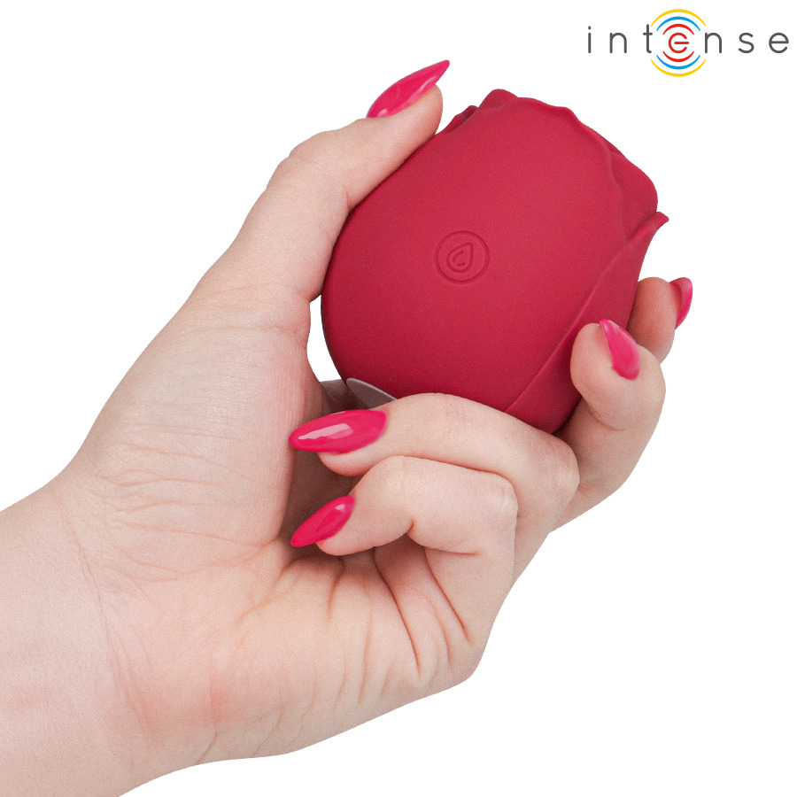 Stimulateur à succion rose bordeaux Camellia Intense vue 5 sur 6