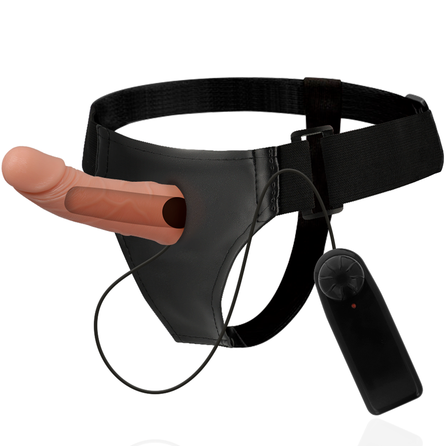 Harness Attraction Marcos, harnais creux avec vibrateur 15 x 5 cm, vue 3 sur 7
