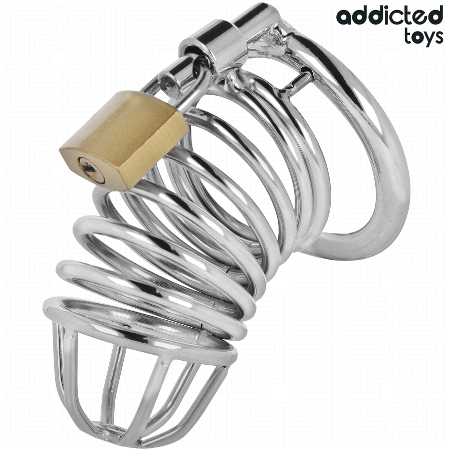 Addicted Toys Locked cage de chasteté métal Iron Cell 4 cm taille S, vue 2 sur 7