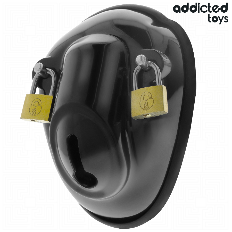 Addicted Toys Locked cage de chasteté verrouillée sans clé 11,5 cm, vue 2 sur 7