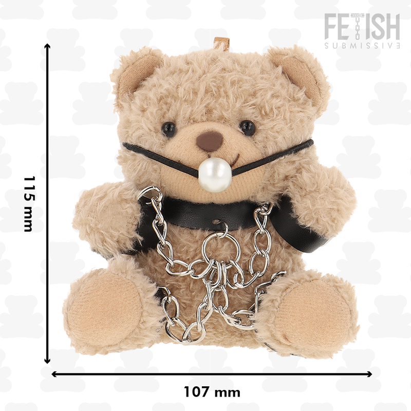 Ours en peluche BDSM Fozzie Fetish Submissive modèle 3, vue 4